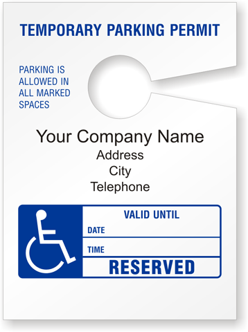 Disabled Parking Permit