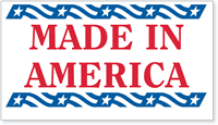 Made in America Label