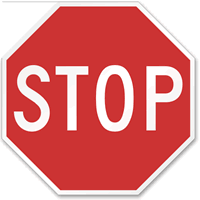 36 in. x 36 in. High Intensity Reflective STOP Sign