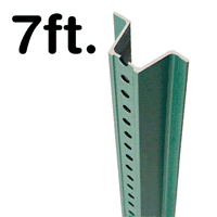 Standard U-Channel Sign Post - 7' tall