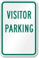 Visitor Parking Sign