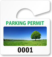 PhotoTag™ Small Rearview Mirror Hang Tag