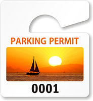 PhotoTag™ Small Rearview Mirror Hang Tag