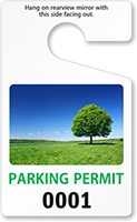 PhotoTag™ Standard Sized Rearview Mirror Hang Tag