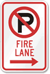 Fire Lane Parking Sign