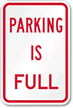 Parking is Full