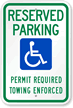 Handicap Parking Sign