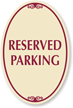 Reserved Parking