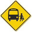 School Bus Symbol Sign