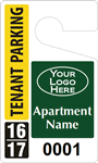 Plastic ToughTags™ for Apartment Parking Permits