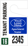 Plastic ToughTags™ for Apartment Parking Permits