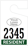 Plastic ToughTags™ for Apartment Parking Permits