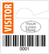 Plastic ToughTags™ for Bar-Coded Parking Permits