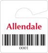 Plastic ToughTags™ for Bar-Coded Parking Permits