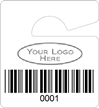 Plastic ToughTags™ for Bar-Coded Parking Permits