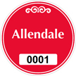 Parking Labels - Design CR1
