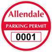 Parking Labels - Design CR9