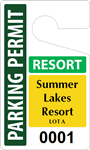 ToughTag™ for Club / Resort Parking Permits