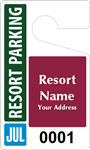 ToughTag™ for Club / Resort Parking Permits
