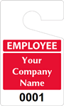 Plastic ToughTags™ for Employee Parking Permits