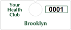 Plastic ToughTags™ Parking Permits, Horizontal