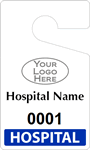 Plastic ToughTags™ for Hospital Parking Permits