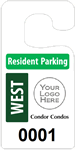 Plastic ToughTags™ Parking Permits, Jumbo
