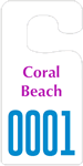 Plastic ToughTags™ Parking Permits, Jumbo