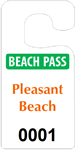 Plastic ToughTags™ Parking Permits, Jumbo