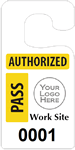Plastic ToughTags™ Parking Permits, Jumbo