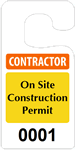 Plastic ToughTags™ Parking Permits, Jumbo