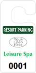Plastic ToughTags™ Parking Permits, Jumbo