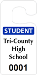 Plastic ToughTags™ Parking Permits, Jumbo