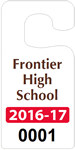 Plastic ToughTags™ Parking Permits, Jumbo
