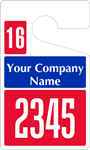 ToughTag™ for Jumbo Numbered Parking Permits