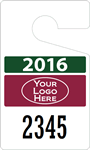 ToughTag™ for Jumbo Numbered Parking Permits