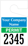 ToughTag™ for Jumbo Numbered Parking Permits