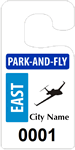 Plastic ToughTags™ Parking Permits, Jumbo