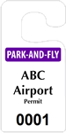 Plastic ToughTags™ Parking Permits, Jumbo