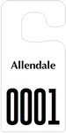 Plastic ToughTags™ Parking Permits, Jumbo
