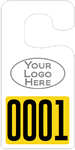 Plastic ToughTags™ Parking Permits, Jumbo