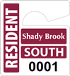 Plastic ToughTags™ Parking Permits, Mini
