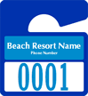Plastic ToughTags™ Parking Permits, Mini