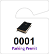 Plastic ToughTags™ Parking Permits, Mini