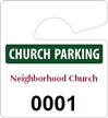 Plastic ToughTags™ Parking Permits, Mini