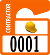 Plastic ToughTags™ Parking Permits, Mini