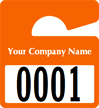 Plastic ToughTags™ Parking Permits, Mini