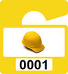 Plastic ToughTags™ Parking Permits, Mini