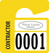 Plastic ToughTags™ Parking Permits, Mini