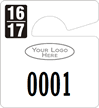 Plastic ToughTags™ Parking Permits, Mini